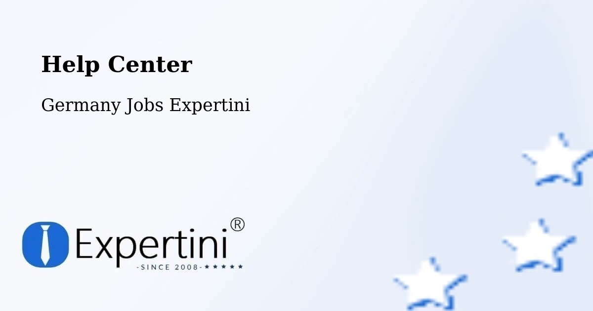 Help Center – Tholey - Germany Jobs Expertini